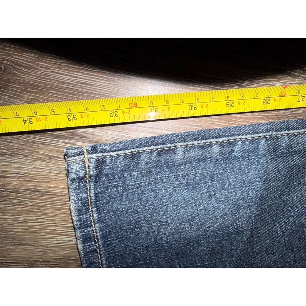 Guess Daredevil Bootcut Blue Medium Wash Denim Jeans‎ Flare Leg 30 Y2K